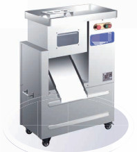 Fleischschneider aus Edelstahl mit 0,75 kW Leistung und 3,5-5 mm Schneidemesser Fleischschneider
