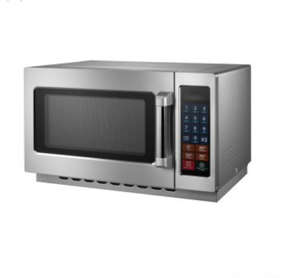 25L schwarz/weiß Mikrowellenofen zum Kochen bei Temperatur 0-200C mit Membran Touch Control