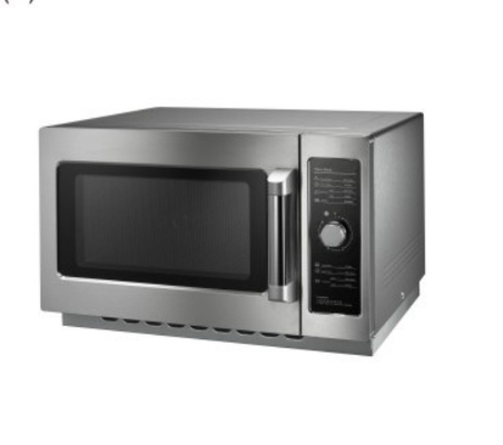25L schwarz/weiß Mikrowellenofen zum Kochen bei Temperatur 0-200C mit Membran Touch Control
