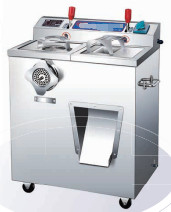 Effizienz Edelstahl-Elektro-Fleischverarbeiter 220V/50HZ 200-400kg/h Ausgang Fleischmälzer und -schneider
