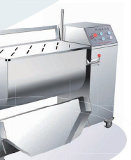 150L/180L/300L Fleischverarbeitungsmaschinen aus Edelstahl Elektromischler mit manueller Abflussflasche