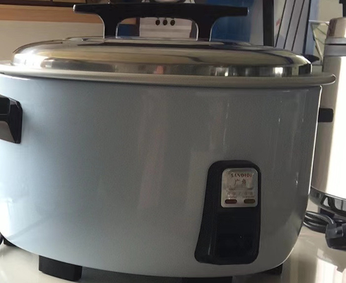 Eisen 25L Kapazität kommerzieller Reiskocher mit mechanischer Steuerung - Kocht Reis effizient bei 220V