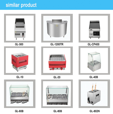 Standfestes 130kg Gasbetriebenes SS304 Hotel Teppanyaki Grill LPG/Naturgas