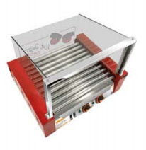 Erweiterte Obst- und Gemüseverarbeitungsmaschine mit 660*490*540mm Größe und 9 Rollen Hot Dog Grill