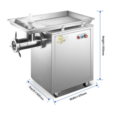 National Standard Kupferdraht Motor Fleischmaschine mit 2200W Leistung und 320kg/h Kapazität