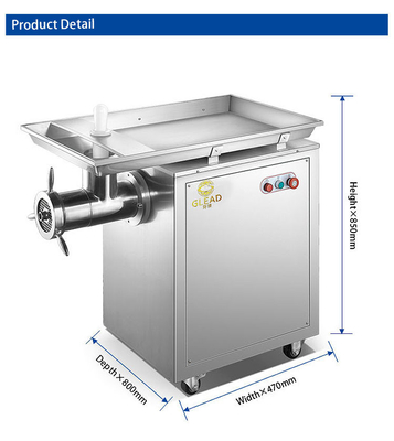 National Standard Kupferdraht Motor Fleischmaschine mit 2200W Leistung und 320kg/h Kapazität