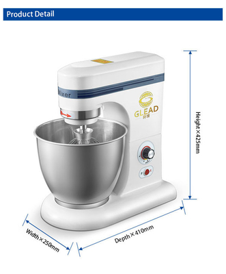 Professionelle 7L Kuchenmischmaschine mit Nationalstandardmotor und stabilem Design für kommerzielle Verwendung