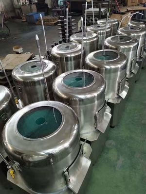 400 KG/h Edelstahl Kartoffel Schneidemaschine mit sicherem und hygienischem Design