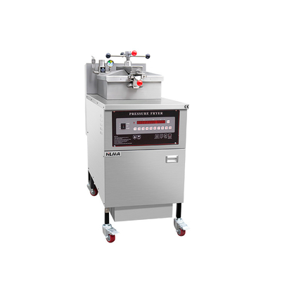 Gewerblicher Küchen-Hühnerbraten 25L Kapazität 13,5 kW Leistung Mechanische Platte Ölfilter 135Kg