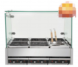 Edelstahl Kanto Kocher 9KW 220V 50-60HZ Kochfunktion Vier / Sechs / Acht Boxen