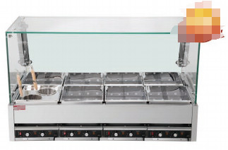 Edelstahl Kanto Kocher 9KW 220V 50-60HZ Kochfunktion Vier / Sechs / Acht Boxen