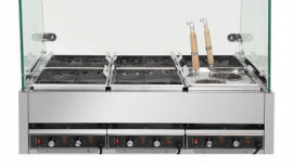 Edelstahl Kanto Kocher 9KW 220V 50-60HZ Kochfunktion Vier / Sechs / Acht Boxen