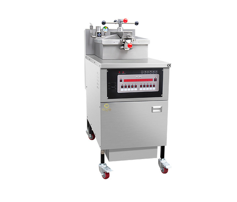 25L Kapazität Gasdruck-Fried Chicken Maschine mit mechanischem Panel und Ölfilter