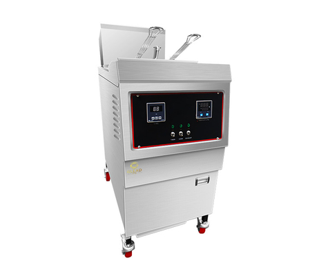 25L Kapazität Gasdruck-Fried Chicken Maschine mit mechanischem Panel und Ölfilter