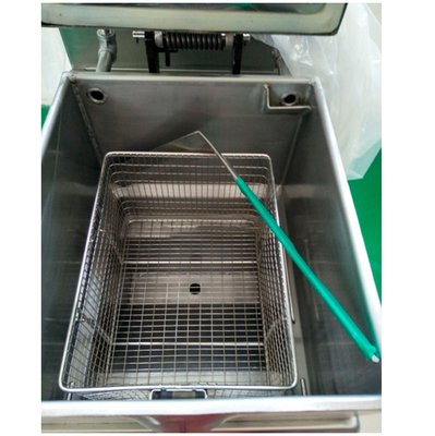 25L Kapazität Gasdruck-Fried Chicken Maschine mit mechanischem Panel und Ölfilter