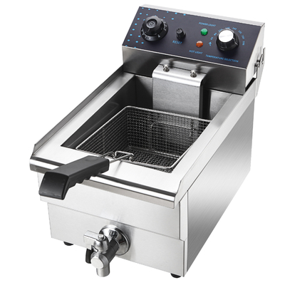 Einzylinder-Küchen-Kochgerät mit kompakter Größe und Temperaturbereich von 0-200 °C Fritter