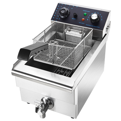 Kompakte Doppelbild-Fryer Lebensmittelproduktionsanlagen für kleinere Küchen