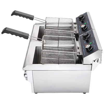 Einzylinder-Küchen-Kochgerät mit kompakter Größe und Temperaturbereich von 0-200 °C Fritter