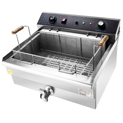 Einzylinder-Küchen-Kochgerät mit kompakter Größe und Temperaturbereich von 0-200 °C Fritter