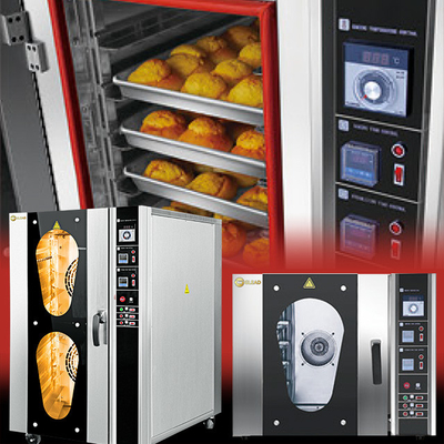 10 Trays Gasofen In Großbackofen Für Bäckereien Konvektionsofen