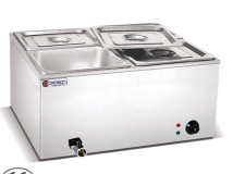 Zwei-Tank-Zubehör für die Lebensmittelverarbeitung Elektrisch Bain Marie mit fortschrittlicher Technologie und Materialien