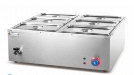 Zwei-Tank-Zubehör für die Lebensmittelverarbeitung Elektrisch Bain Marie mit fortschrittlicher Technologie und Materialien