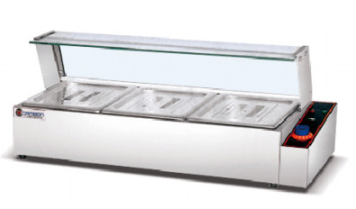 Zwei-Tank-Zubehör für die Lebensmittelverarbeitung Elektrisch Bain Marie mit fortschrittlicher Technologie und Materialien