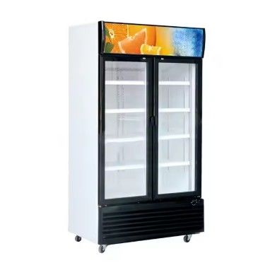 Supermarkt Getränke Bier Anzeige Solargas Kühlschrank Anzeige