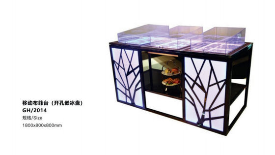 Individuelle Natur Industrie-Hospitality-Ausrüstung mit makellosen und verschwommenen Linien