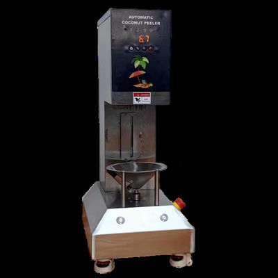 Hochwertige Edelstahl Kokosnuss Braunhaut Schalenentfernungs-Schälmaschine Jung Kokosnuss Schälmaschine