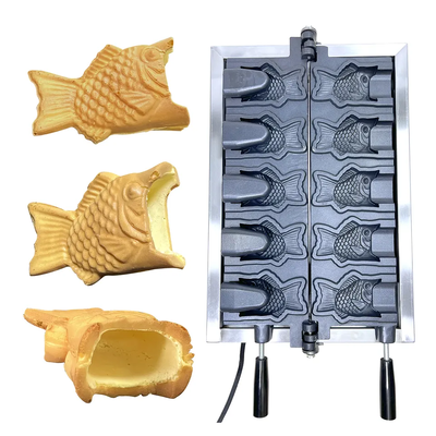 Fischförmiges Taiyaki-Waffeleisen zum Frühstück