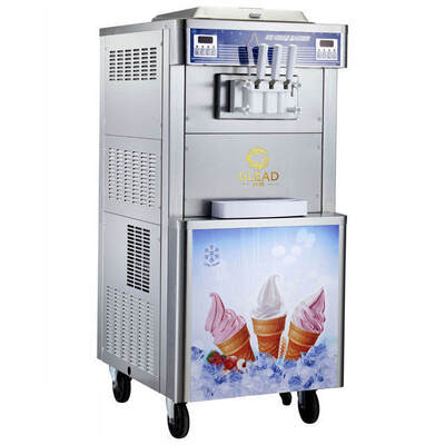 Softy Eismaschine Wettbewerbspreis Industrielle Eismaschine 3 Geschmacksrichtungen
