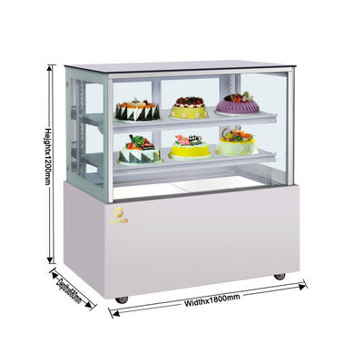 Gewerblicher Kuchenschrank Kuchenvitrine Kuchenvitrine Schaltervitrine Kühlvitrine
