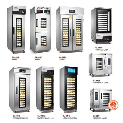 Customizable Double Door Bread Proofer Cabinet, Stable Heavy-Duty Bakery Fermentation Cabinet