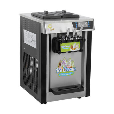 Kommerzielle Softeismaschine, Arbeitsplatten-Eismaschine, Edelstahl-Maschine zur Herstellung von gefrorenem Joghurt für den Snack-Shop