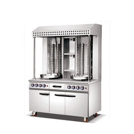 Restaurant-Hotel-Küchen-Ausrüstungs-Edelstahl elektrische Shawarma-Kebab-Maschine