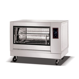 Edelstahl-Huhnelektrische automatische Rotation der handelsrotisserie-Ofen-Maschine