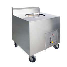 ODM 6 kW kommerzielle Kochgeräte, kleiner quadratischer Küchen-Gas-Tandoor-Ofen aus Edelstahl
