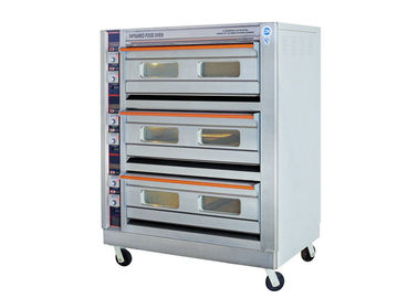 Automatischer Handelsbacken-Ofen-elektrischer Brot-Ofen ein Behälter der Schicht-zwei